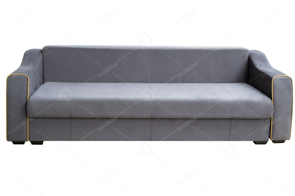 Диван прямой раскладной Мальта 1М, Luma23 / Luma07, Мебельный Формат (Россия)