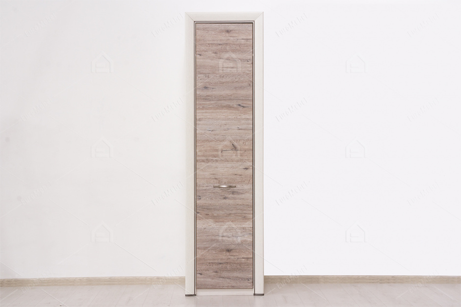 Шкаф пенал 1Д  (Olivia 1DG), коллекции Оливия, Дуб Анкона, Анрэкс (Беларусь)