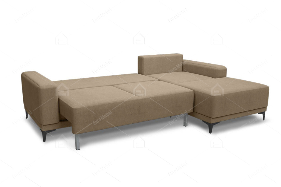 Диван угловой раскладной Капелла 2, Luma 05, АльфаМебель (Россия)