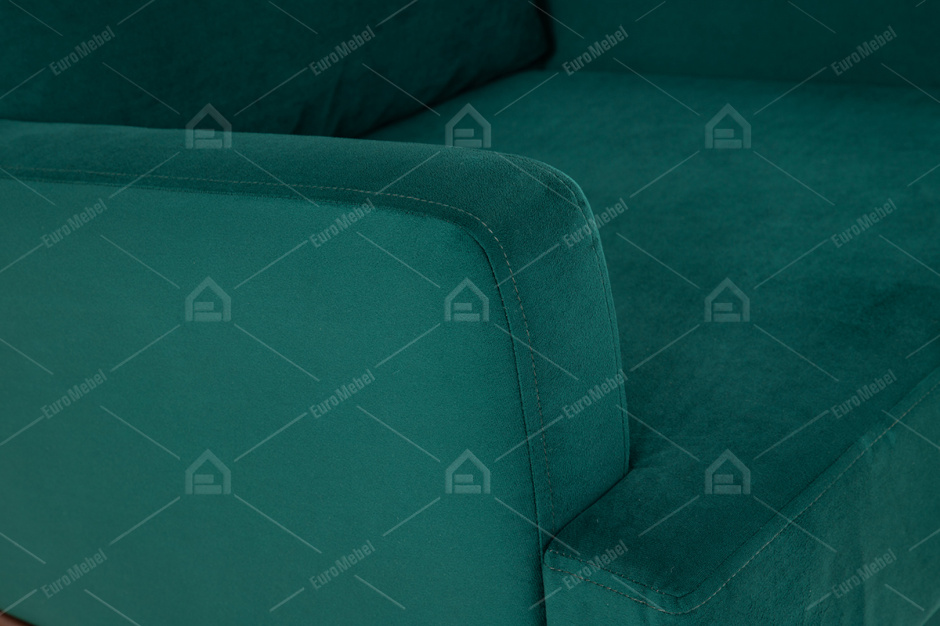 Кресло традиционное Оскар, ТК316/1 Темно-зеленый, Нижегородмебель и К (Россия)