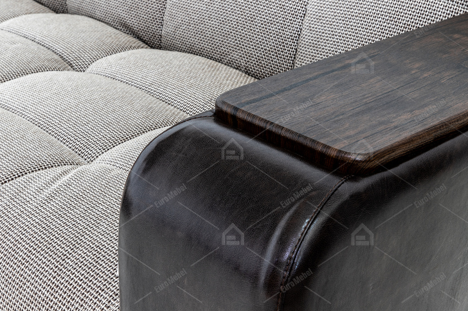 Диван угловой раскладной Амадей 2, FLEX; СШМ06/MOBI11, АСМ Классик (Россия)