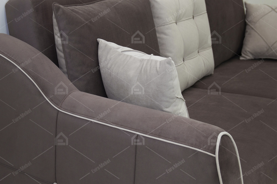 Диван прямой раскладной Френсис, ТД261/3, Нижегородмебель и К (Россия)