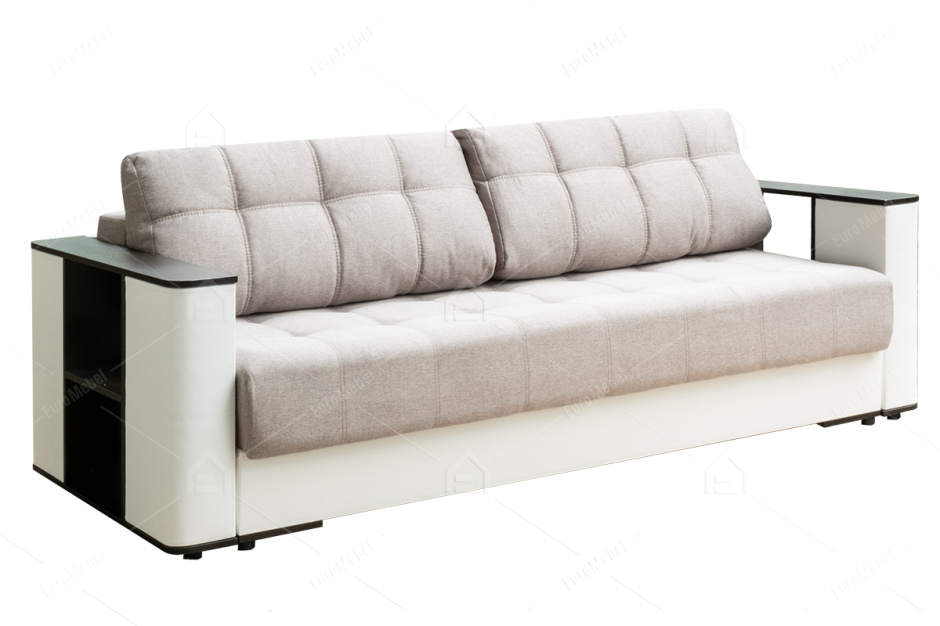 Диван прямой раскладной Респект 1, VIZIT103/Экотекс А 109, Мебельный Формат (Россия)