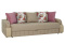 Диван прямой раскладной Антей, GROUND 01(бежевый)/MIKAELA BEIGE/ FROZEN 11, АСМ Элегант (Россия)
