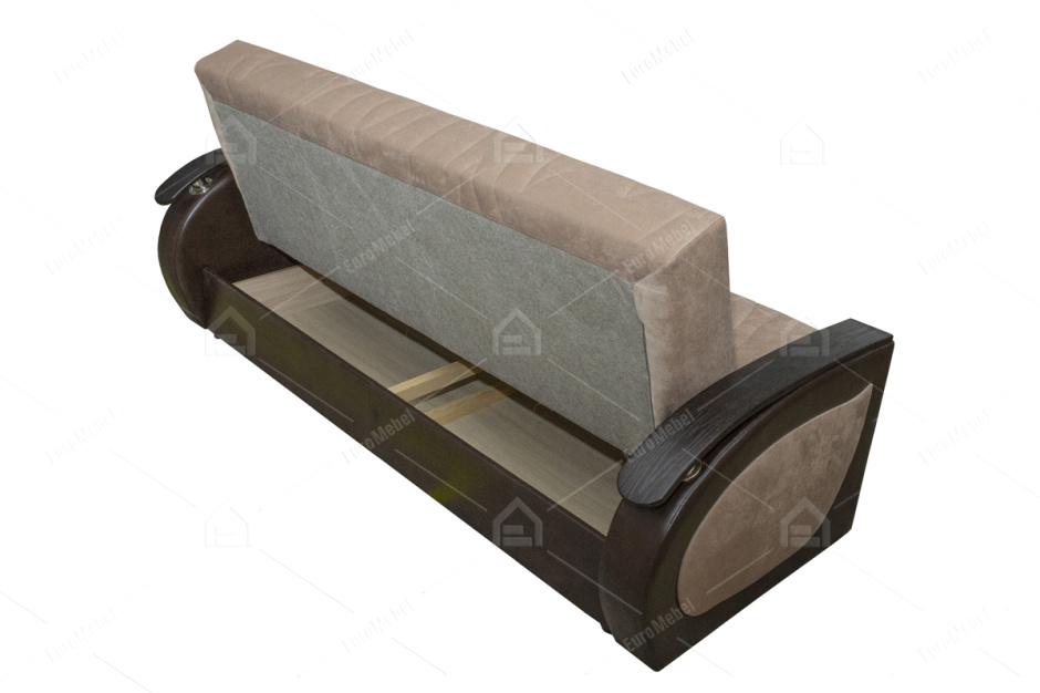 Диван прямой раскладной Сиеста 2, M531-17/Mobi 11, АСМ Элегант (Россия)