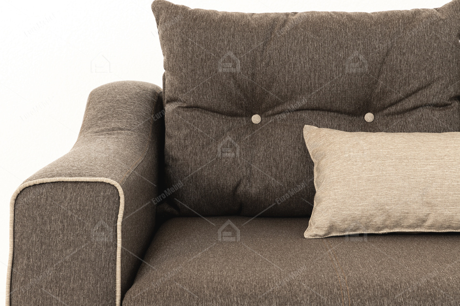 Диван прямой раскладной Мальта 1М, Quatro 14, Мебельный Формат (Россия)