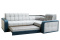Диван угловой раскладной Сапфир 10, Ground05/Ground 08, АСМ Классик (Россия)