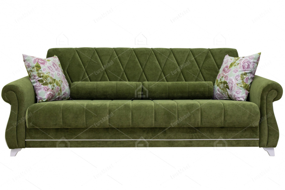 Диван прямой раскладной Роуз, ТД256, Нижегородмебель и К (Россия)