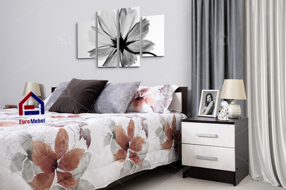 Комплект мебели для спальни Гармония, Анкор Анкор светлый, Стендмебель(Россия)