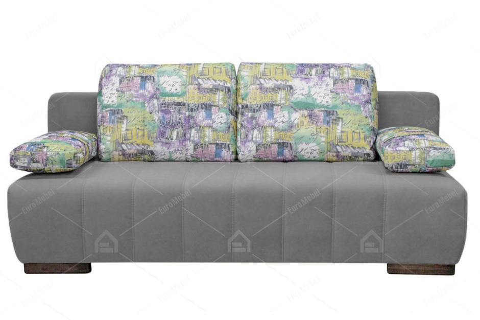 Диван прямой раскладной Бостон 2, City02/Ground 05, Мебельный Формат (Россия)