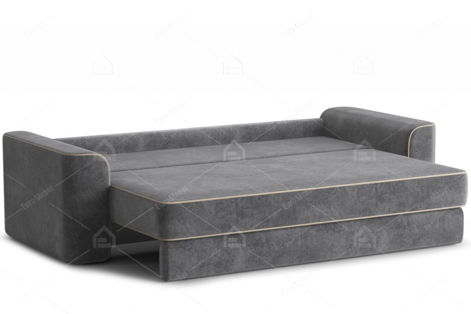 Диван прямой раскладной Сиеста, Ultra (grey), Ultra (sand), Империал (Россия)