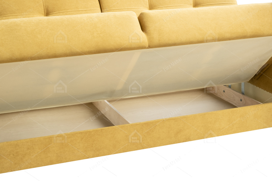 Диван прямой раскладной РИО 3, Luma 07, Мебельный Формат (Россия)