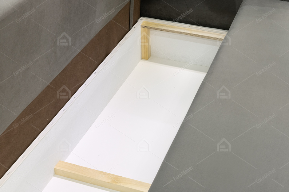 Диван прямой раскладной Нео-1М, Valentina1/Ground 6, Нео-Мебель (Россия)