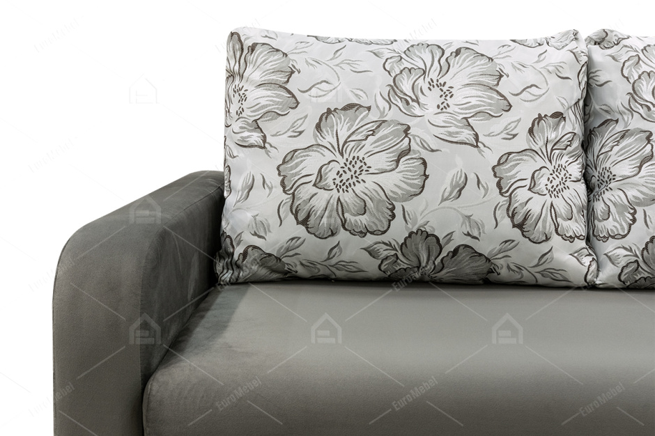 Диван прямой раскладной Нео-1М, Valentina1/Ground 6, Нео-Мебель (Россия)