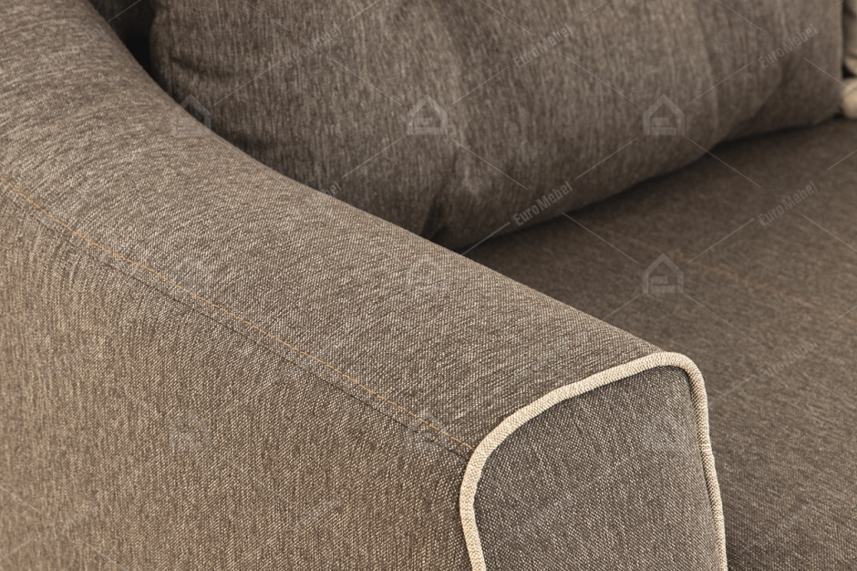 Диван прямой раскладной Мальта 1М, Quatro 14, Мебельный Формат (Россия)