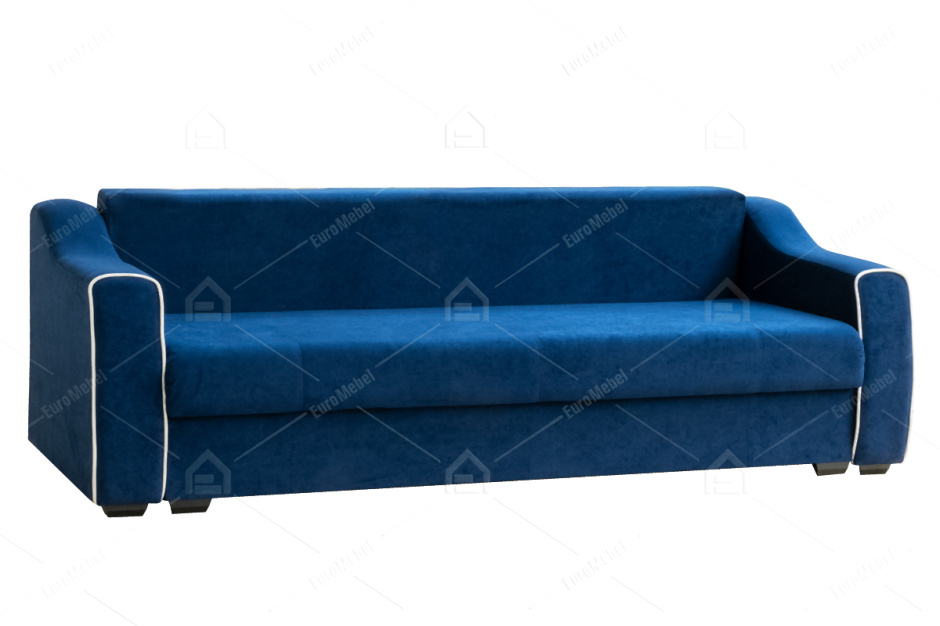 Диван прямой раскладной Мальта 1М, Luma 25/ Luma 01, Мебельный Формат (Россия)