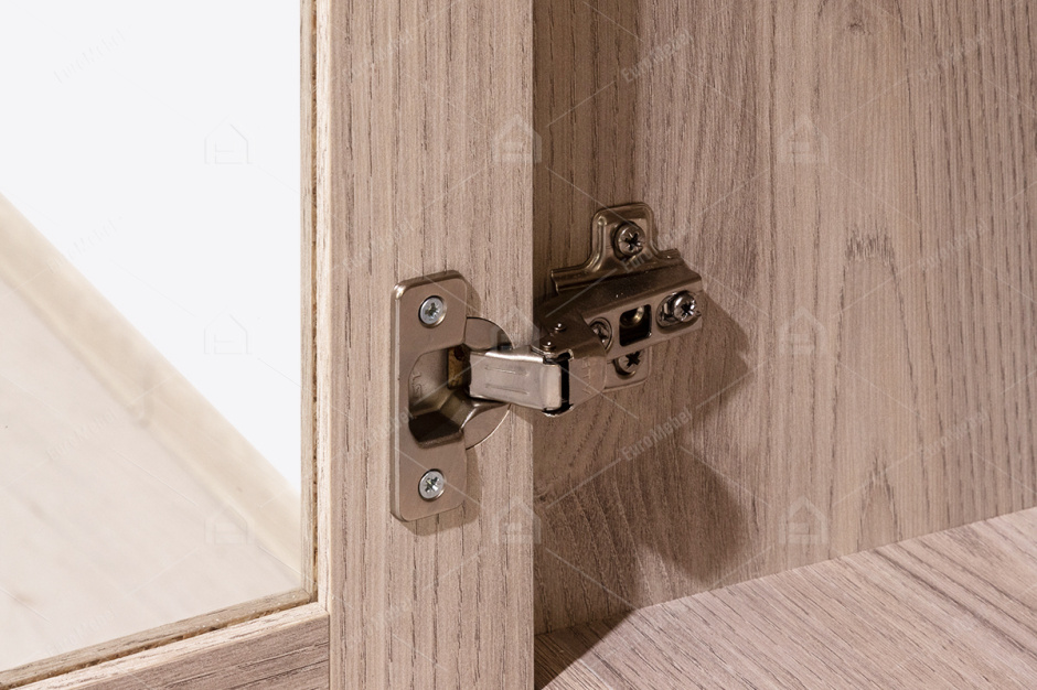 Шкаф витрина 2Д  Джаз, Каштан найбори Светлый, Анрэкс (Беларусь)