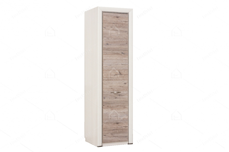 Шкаф пенал 1Д  (Olivia 1DG), коллекции Оливия, Дуб Анкона, Анрэкс (Беларусь)