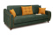 Диван прямой раскладной Френсис, ТД260 Зелёный, Нижегородмебель и К (Россия)