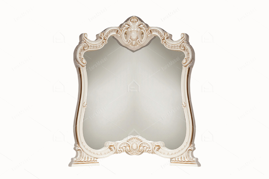 Зеркало панель как часть комплекта Лорена, Крем, Слониммебель (Беларусь)