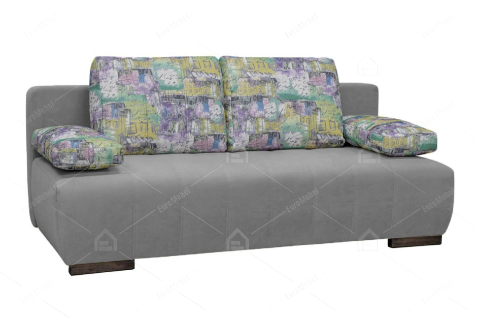 Диван прямой раскладной Бостон 2, City02/Ground 05, Мебельный Формат (Россия)